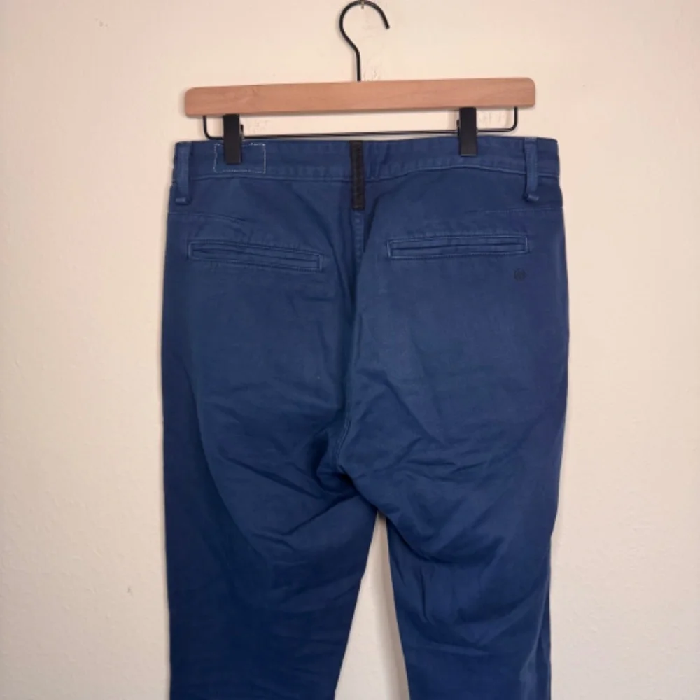 Rag & Bone Slim Fit Pants Men's Size 30 Deep Indigo Casual Cotton Hemp